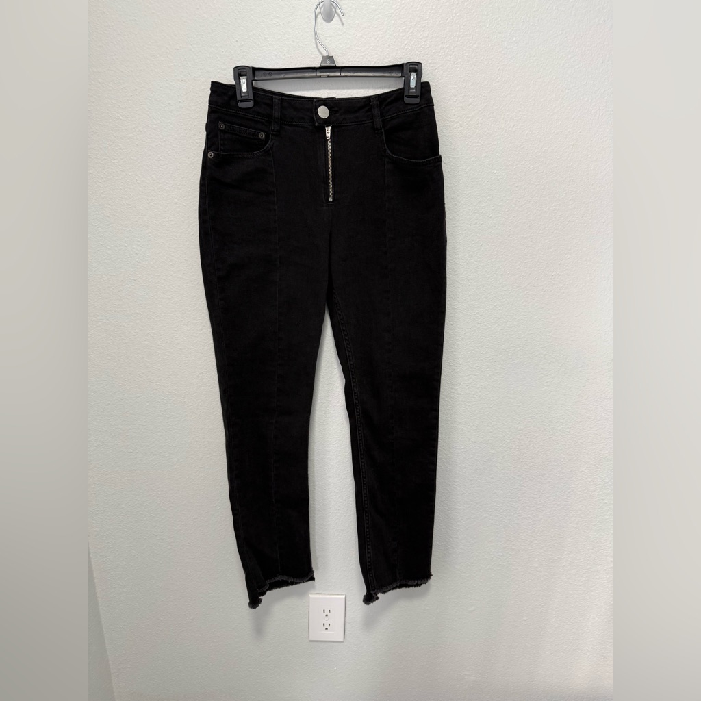 Maje Black Ankle Jeans Size 6